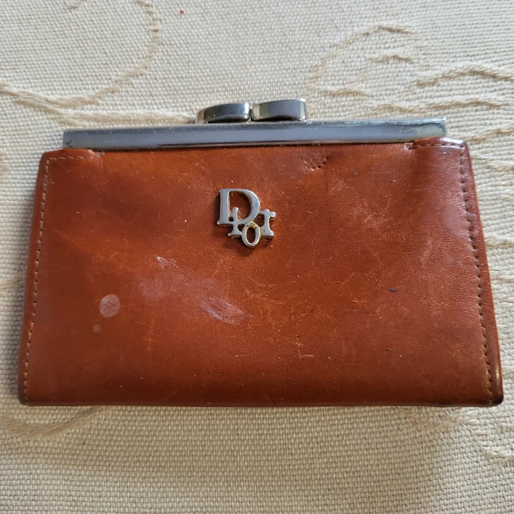 Vintage Christian Dior coin purse
